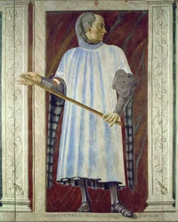 Niccolo Acciauoli (1310-65) aus der Villa Carducci Serie berühmter Männer und Frauen, ca. 1450